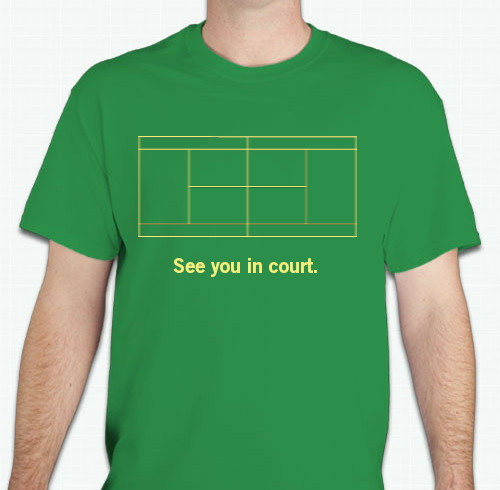 Tennis T-Shirts design