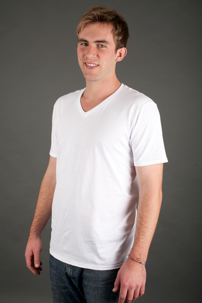 Gildan SoftStyle V-Neck T-Shirt view