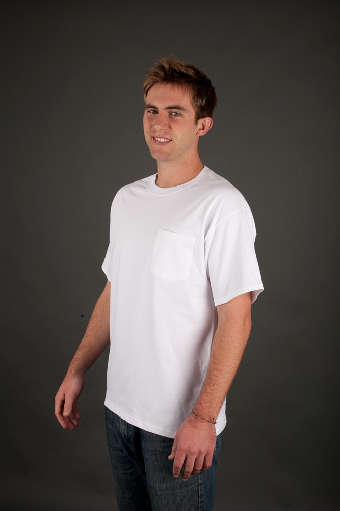 Hanes Beefy T w/ Pocket view