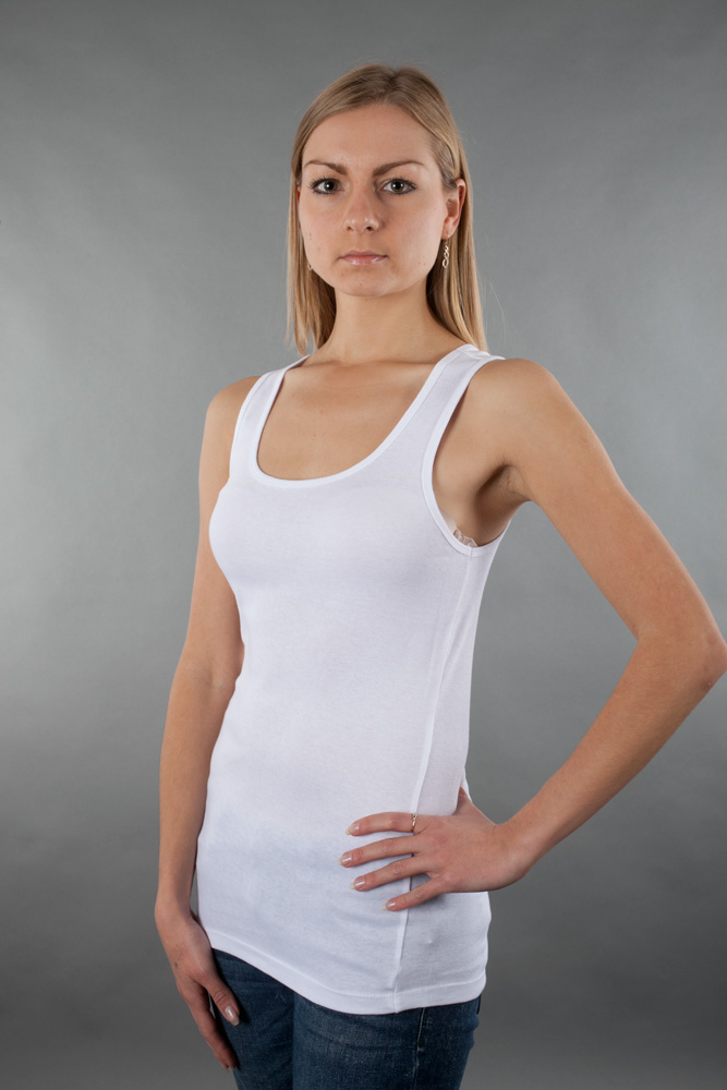Bella Ladies Wide Strap Tank view