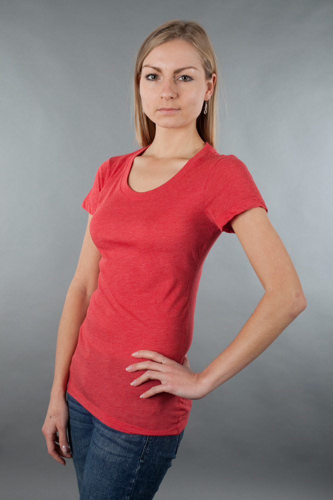 Bella Ladies 3.4 oz. Triblend T-Shirt view