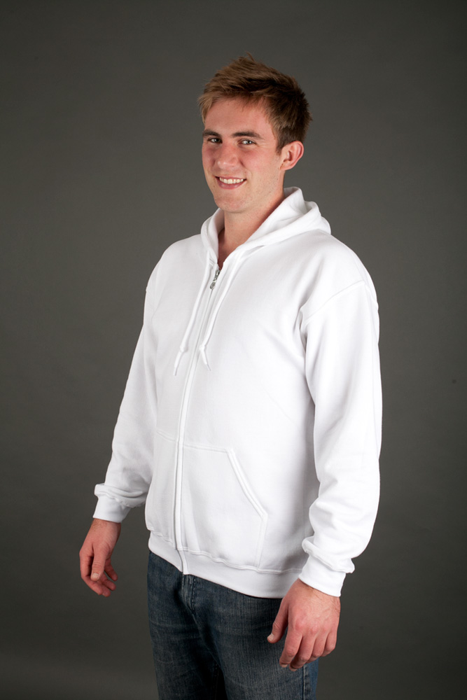 Gildan Zip Front Hoodie view