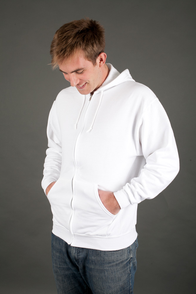 Jerzees Zip Front Hoodie view