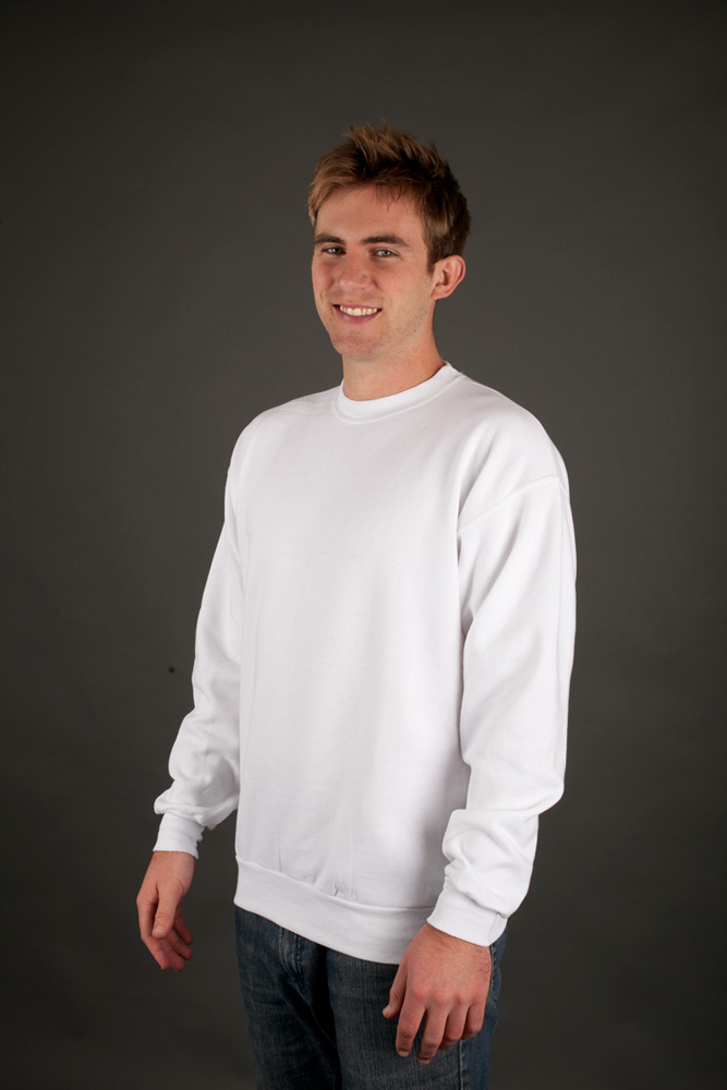 Hanes 7.8 oz. ComfortBlend EcoSmart 50/50 Fleece Crew view