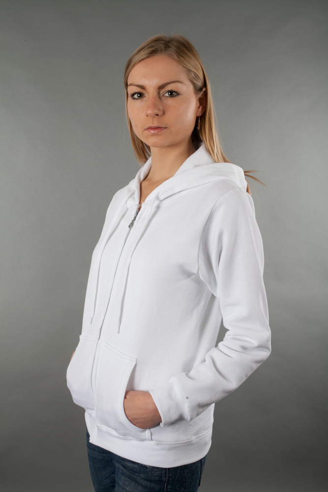 Gildan Ladies 8 oz. Heavy Blend 50/50 Full-Zip Hood view