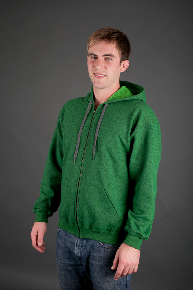 Gildan 8 oz. Heavy Blend Vintage Classic Full-Zip Hood view