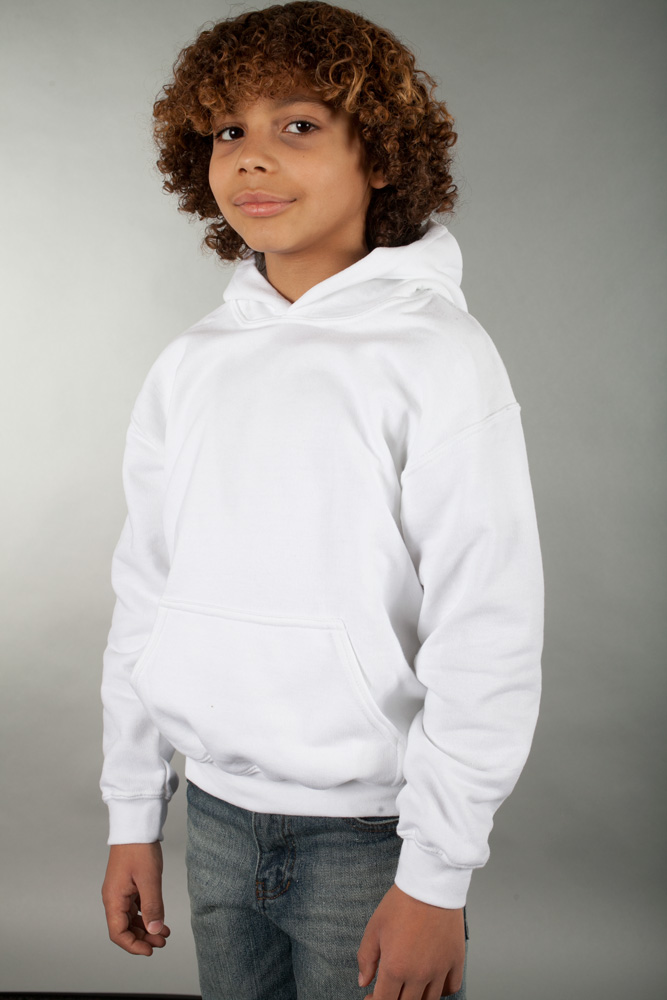 Gildan Youth Hooded Sweatshirt view