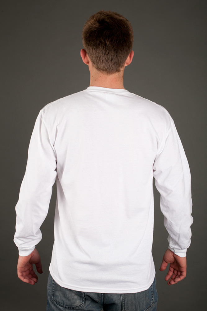 Gildan Ultra Cotton Long-Sleeve T-Shirt w/ Pocket view