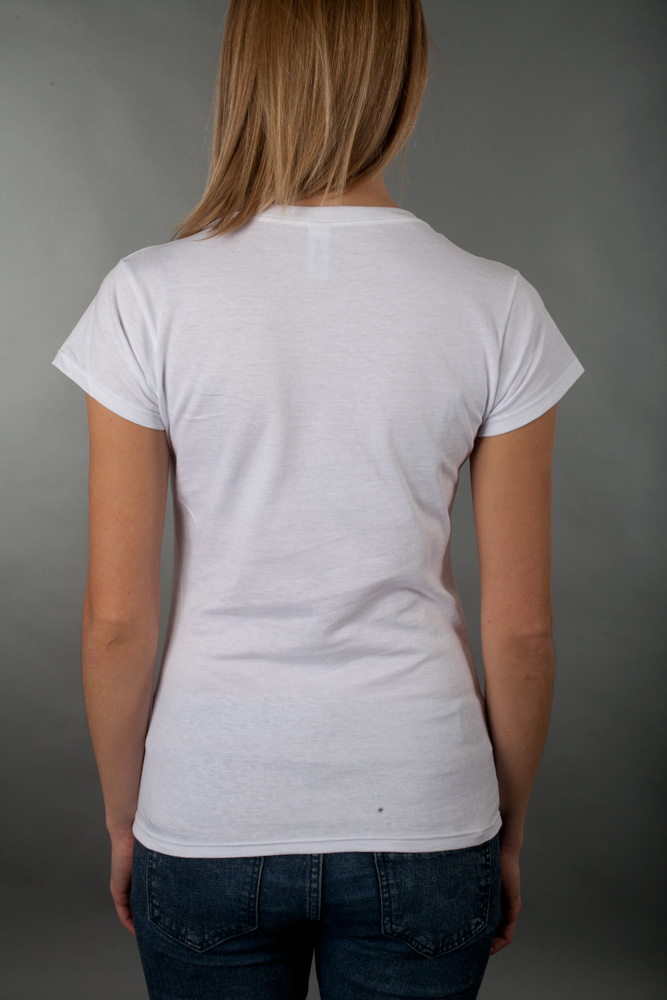 Gildan Ladies 4.5 oz. SoftStyle Junior Fit V-Neck T-Shirt view