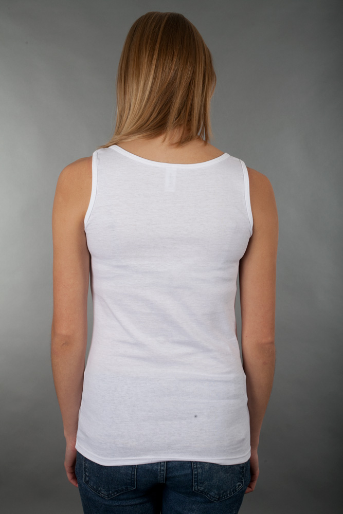 Gildan Ladies 4.5 oz. SoftStyle Junior Fit Tank Top view