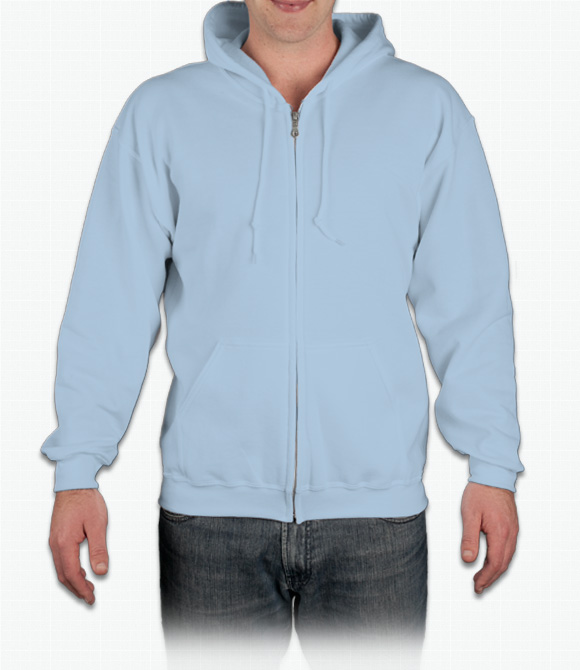 Custom Sweatshirts - Gildan Gildan Zip Front Hoodie