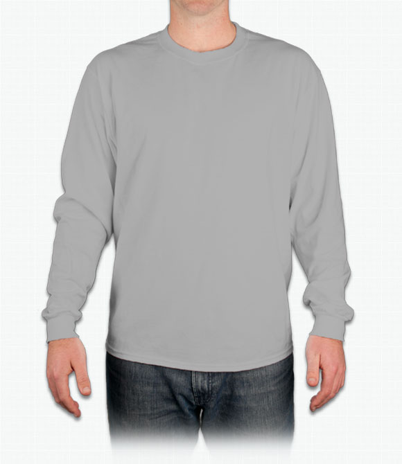 Custom T-Shirts - Hanes Hanes Long Sleeve Tagless T-Shirt
