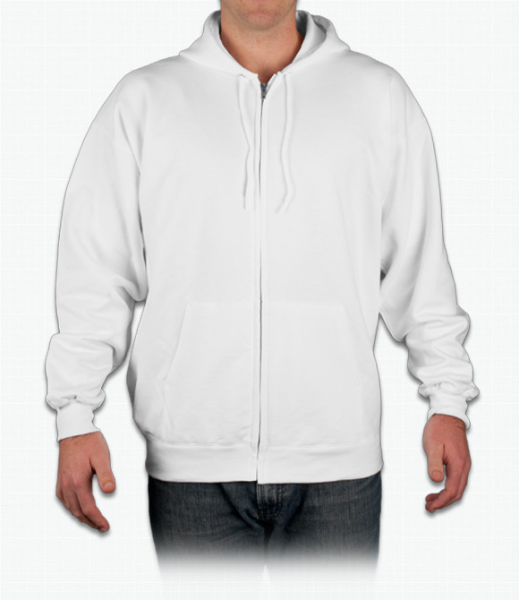 Custom Sweatshirts - Hanes Hanes Zip Front Hoodie