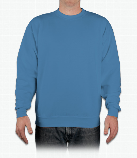 Custom Sweatshirts - Hanes Hanes 7.8 oz. ComfortBlend EcoSmart 50/50 Fleece Crew