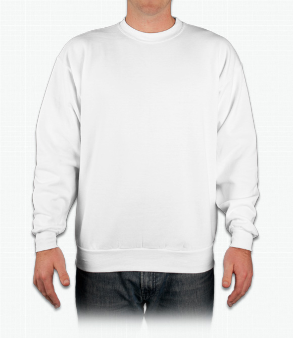 Custom Sweatshirts - Hanes Hanes 10 oz. Ultimate Cotton 90/10 Fleece Crew