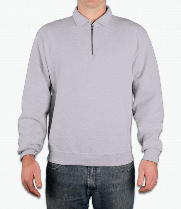 Custom Sweatshirts - Jerzees Jerzees Quarter-Zip Pullover Sweatshirt