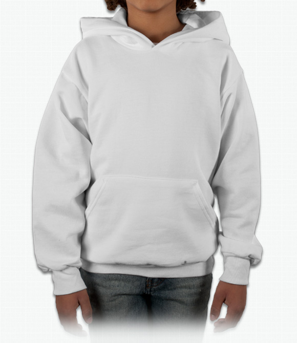 Custom Youth Shirts - Hanes Hanes Youth 50/50 Hooded Sweatshirt