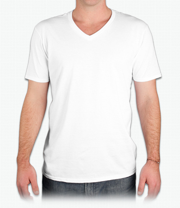 Custom T-Shirts - Gildan Gildan SoftStyle V-Neck T-Shirt