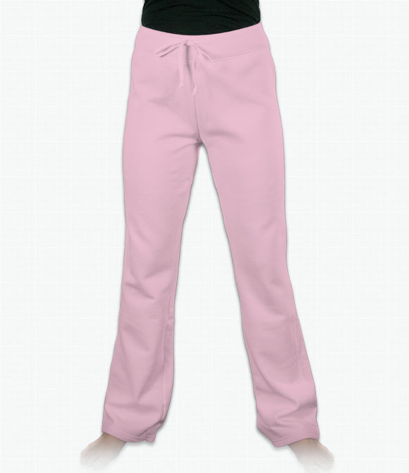 Custom Pants - Hanes Hanes Ladies Fleece Pants
