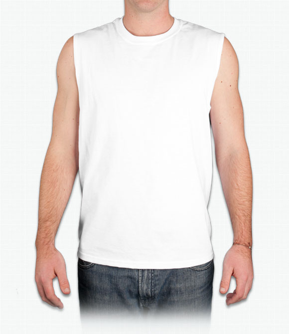 Custom T-Shirts - Gildan Gildan 6.1 oz. Ultra Cotton Sleeveless T-Shirt