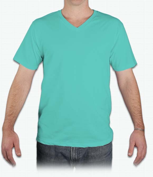 American Apparel Jersey V-Neck T-Shirt