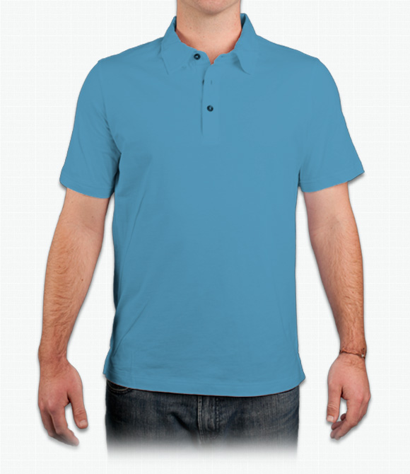 Custom T-Shirts - Bella Canvas Canvas Mens 4.2 oz. Short-Sleeve Three-Button Jersey Polo