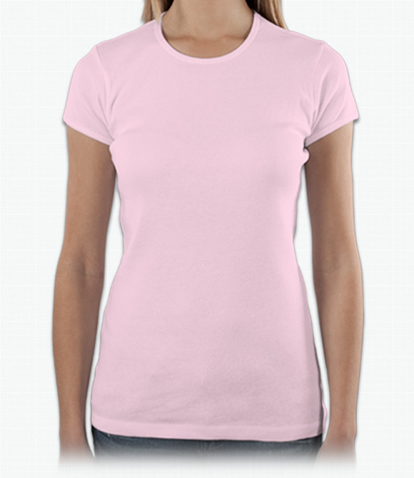 Custom Womens Custom Shirts - Bella Canvas Bella Ladies Crew Neck Jersey