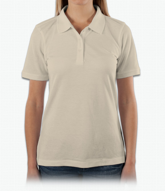 Custom Womens Custom Shirts - Harriton Harriton Ladies 5.6 oz. Easy Blend Polo