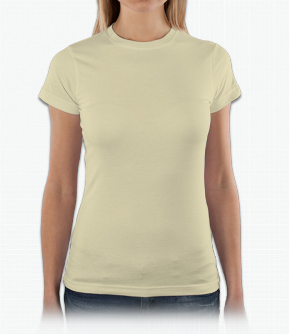 Custom Womens Custom Shirts - LAT LAT Ladies Junior Fine Jersey Longer Length T-Shirt