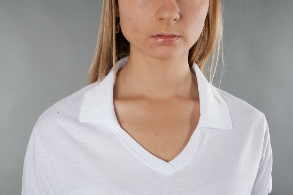 Jerzees Ladies 5.6 oz. 50/50 Jersey Polo with SpotShield view