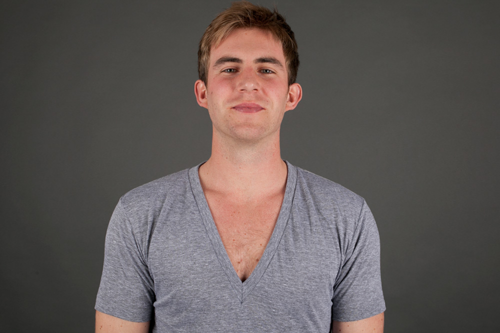 American Apparel Jersey V-Neck T-Shirt view