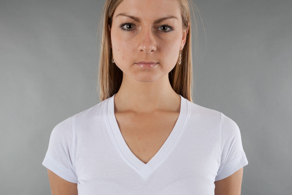 LAT Ladies Junior Fine Jersey V-Neck view