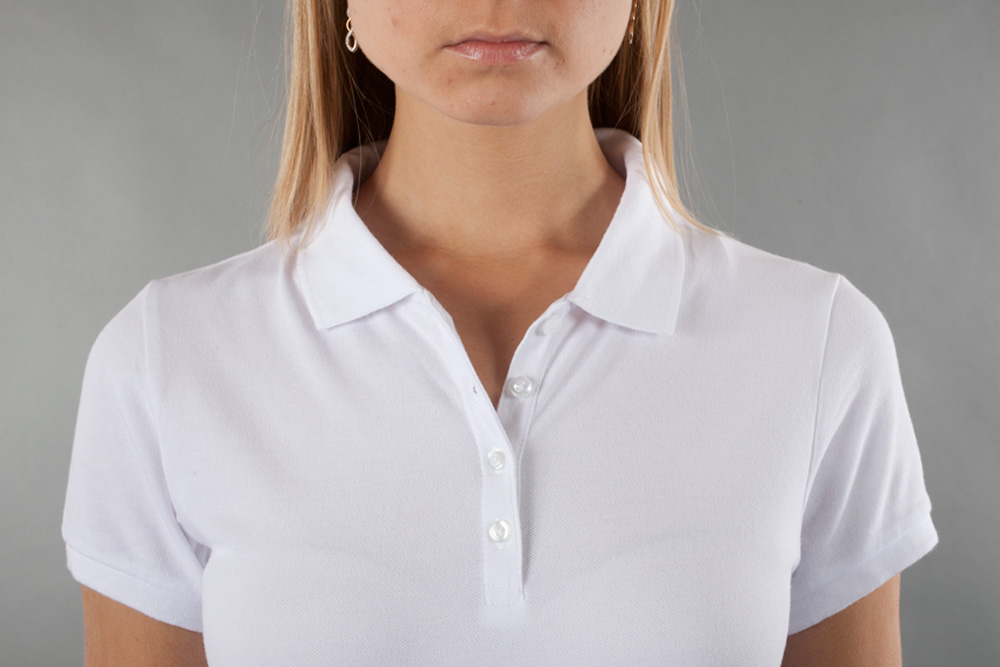 Bella Ladies 5.6 oz. Cotton/Spandex Mini Pique Polo view