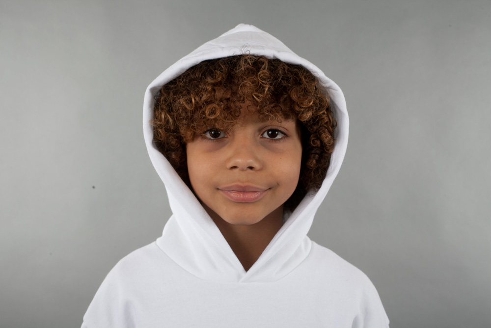Hanes Youth 50/50 Hooded Sweatshirt view