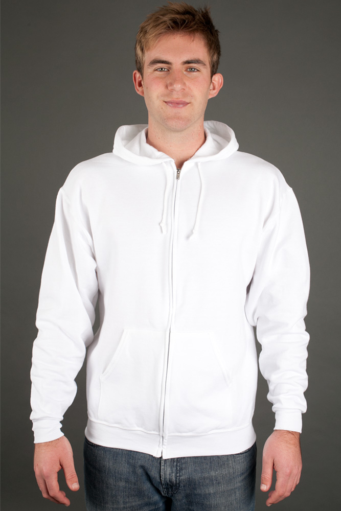 Jerzees Zip Front Hoodie view