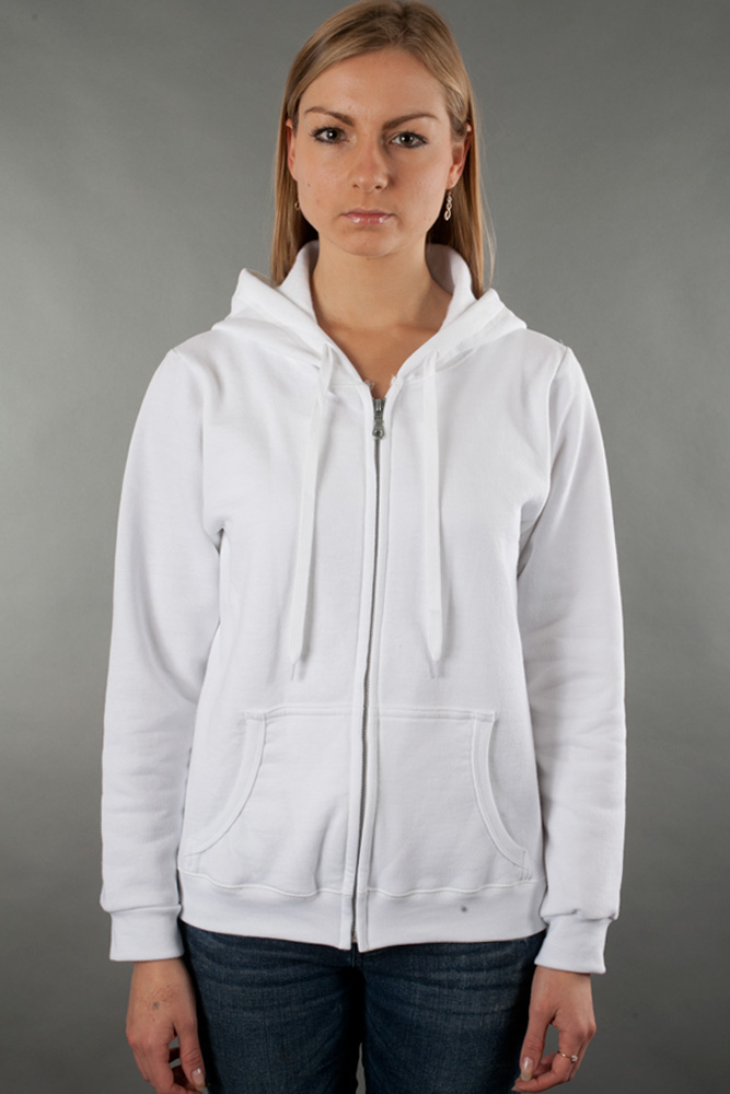 Gildan Ladies 8 oz. Heavy Blend 50/50 Full-Zip Hood view
