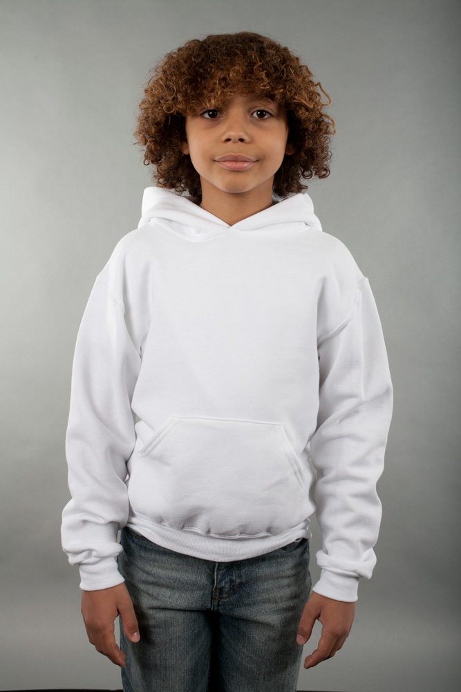 Jerzees Youth 50/50 Hooded Sweatshirt view