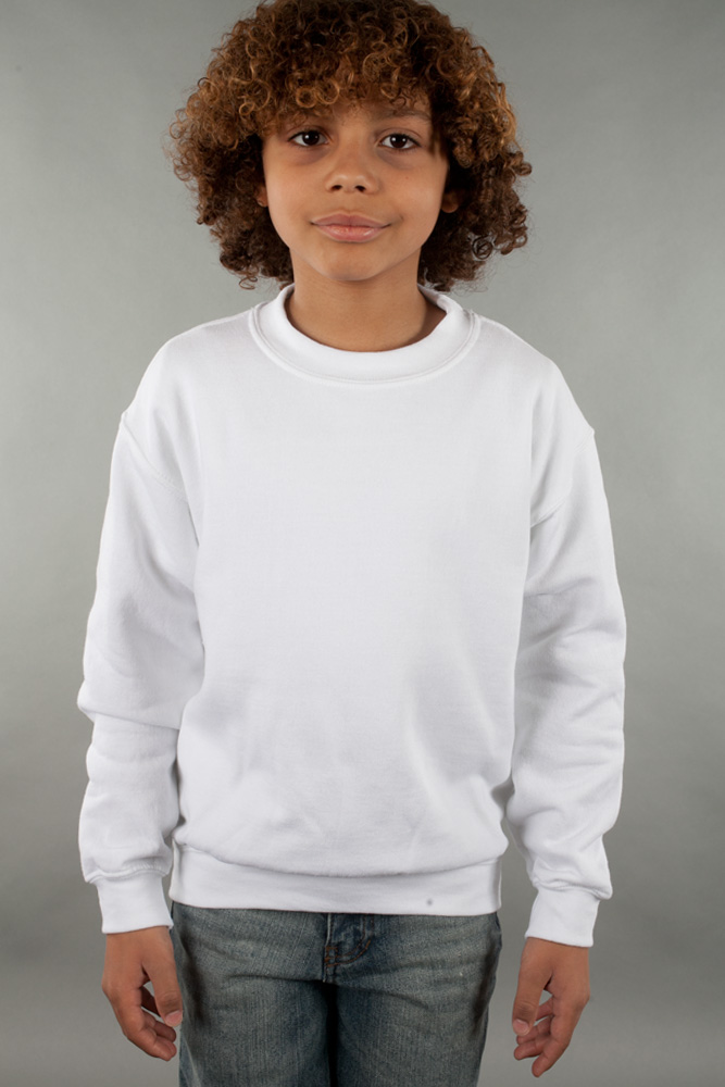 Gildan Youth Crewneck Sweatshirt view