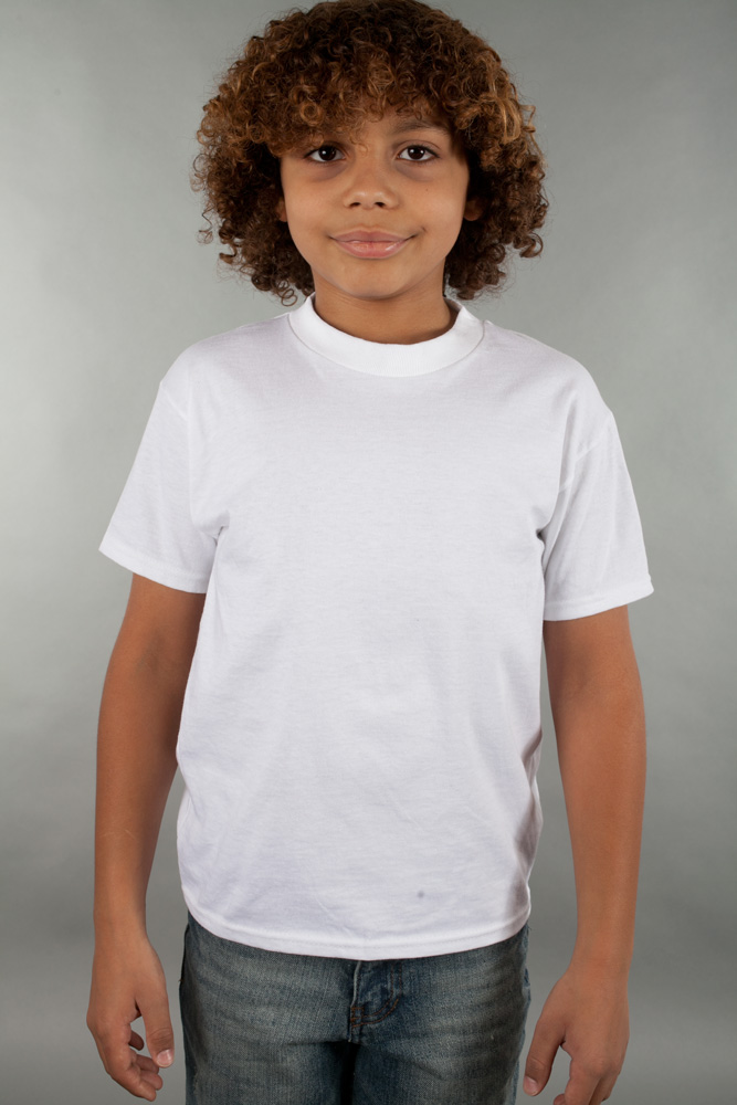Hanes Youth Beefy T view
