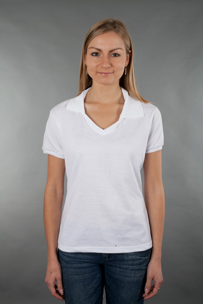 Jerzees Ladies 5.6 oz. 50/50 Jersey Polo with SpotShield view