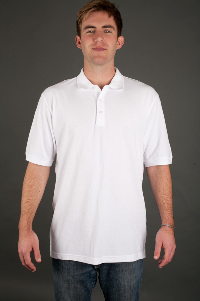 Harriton Mens 5.6 oz. Easy Blend Polo view