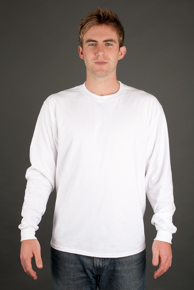 Hanes Beefy T Long-Sleeve T-Shirt view