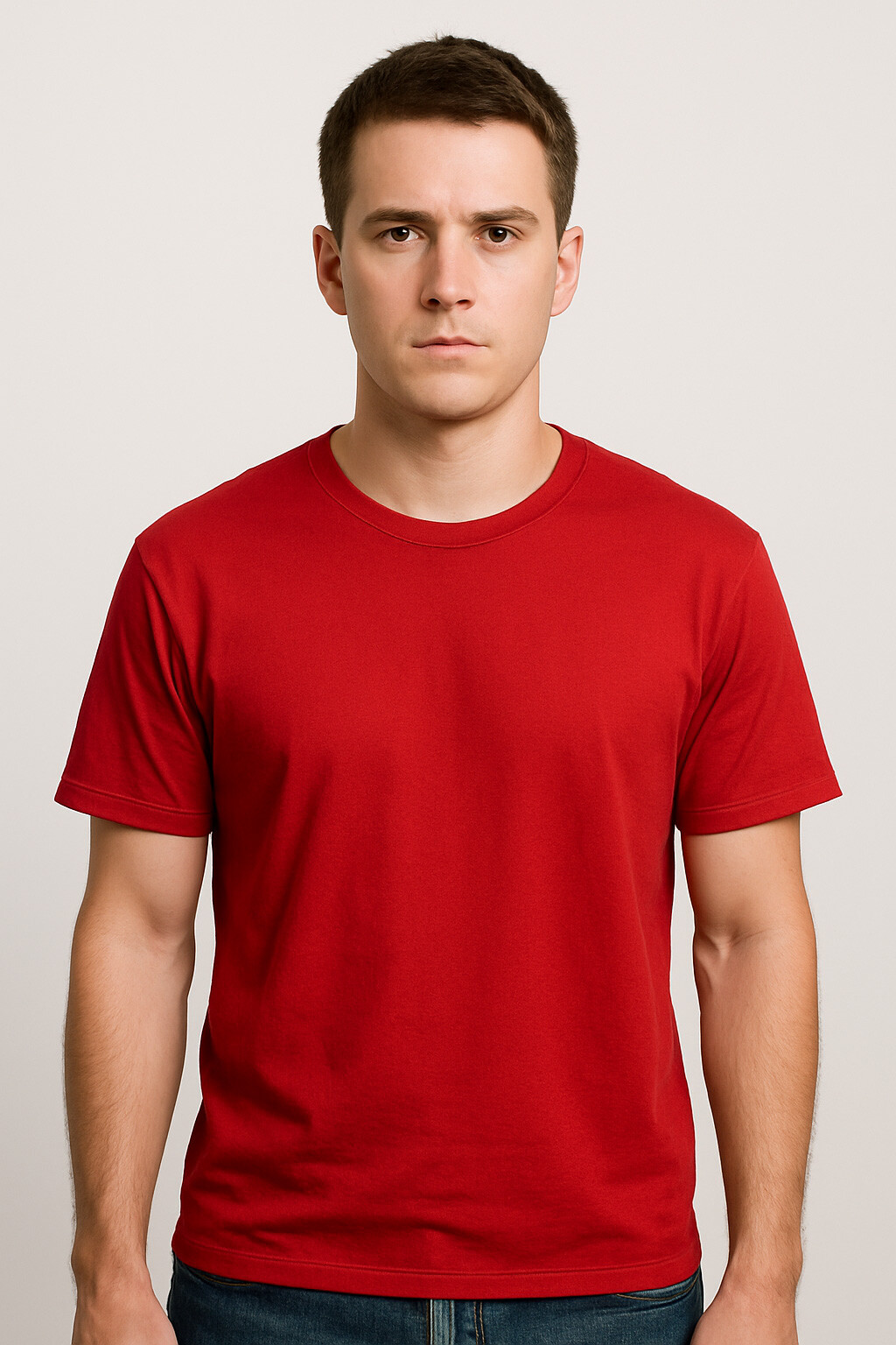 Alternative Apparel Mens Basic Crew T-shirt view