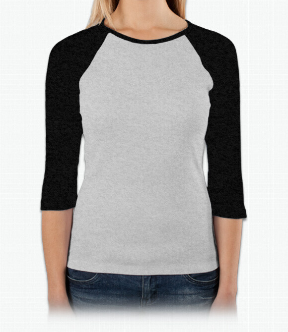 Bella + Canvas Unisex 3/4-Sleeve Baseball T-Shirt view