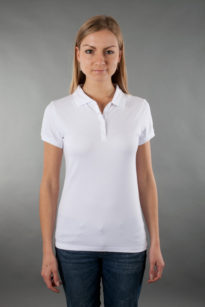 Bella Ladies 5.6 oz. Cotton/Spandex Mini Pique Polo view