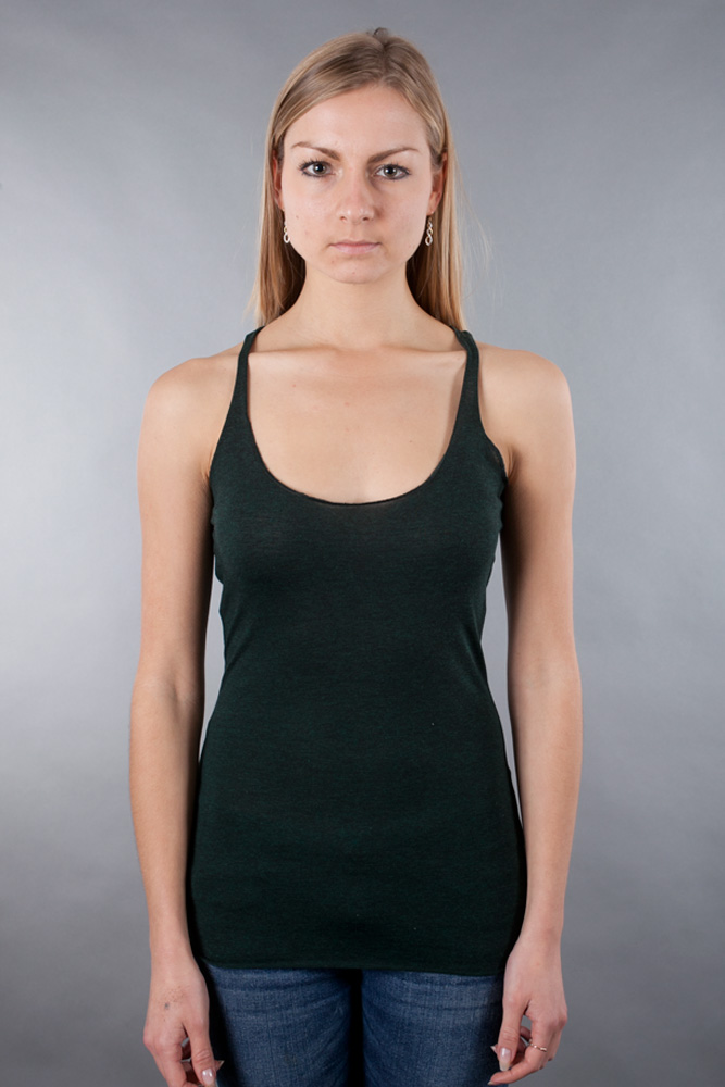 Bella Ladies 3.4 oz. Triblend Racerback Tank view