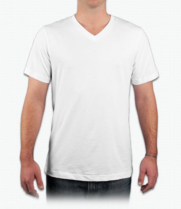 Hanes Comfortsoft V-Neck Cotton T-Shirt view