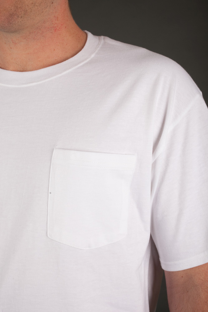 Hanes Beefy T w/ Pocket view