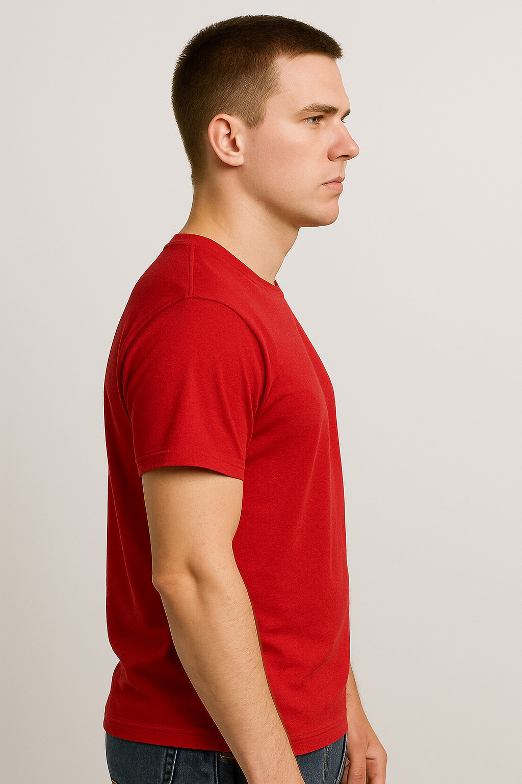 Alternative Apparel Mens Basic Crew T-shirt view