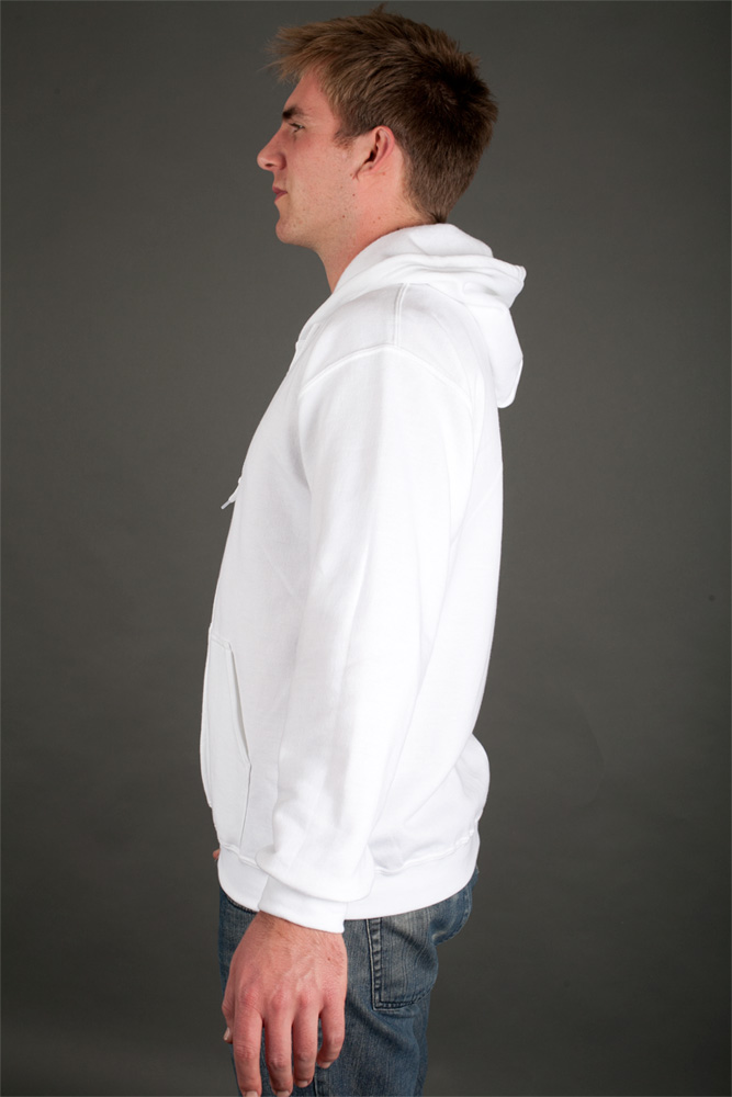 Gildan 9.3 oz. DryBlend 50/50 Full-Zip Hood view